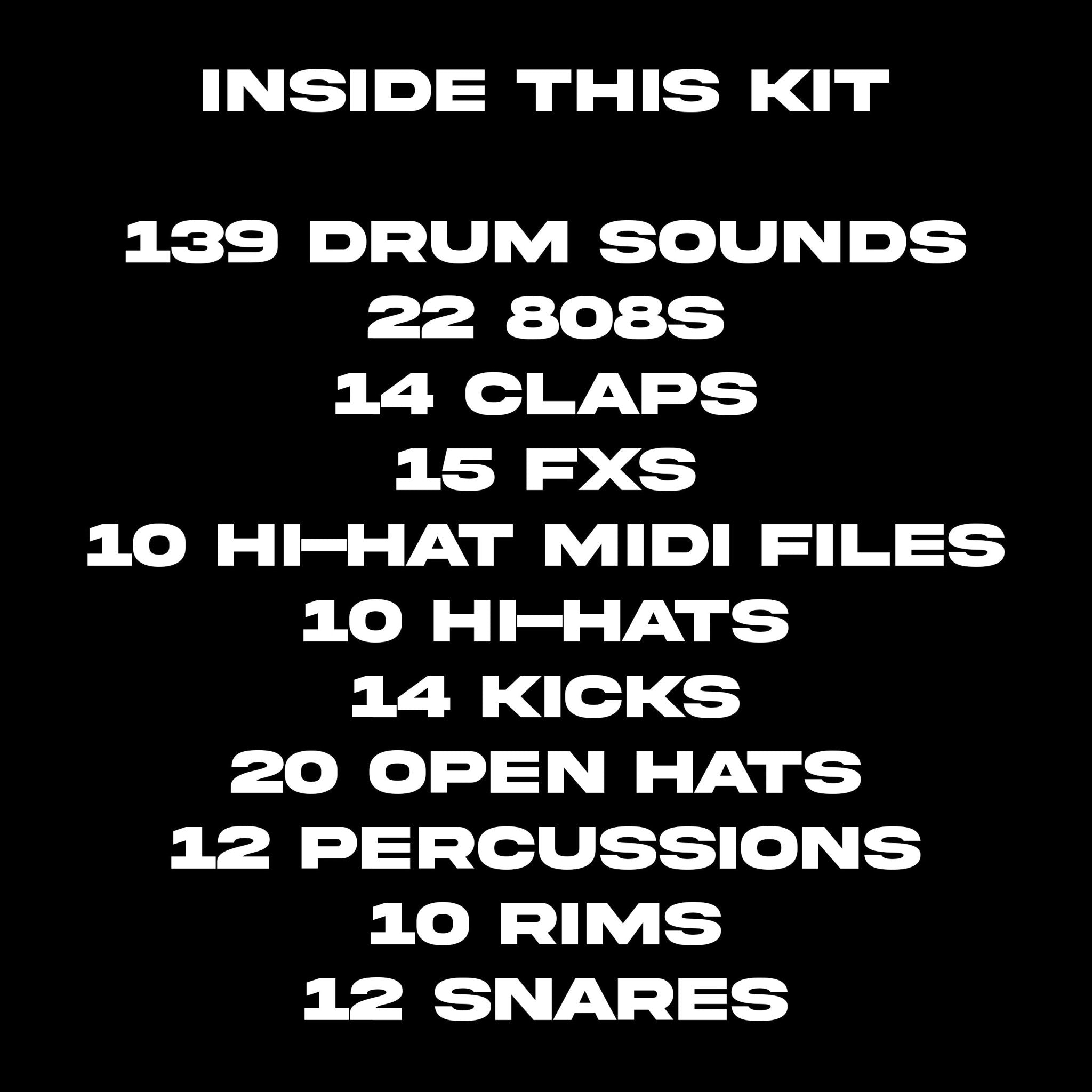 Dark Matter Drum Kit - Kyber Kits